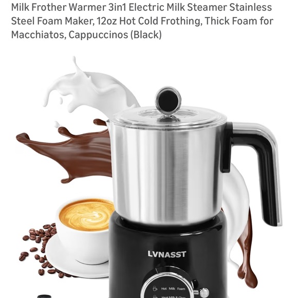 Lvnasst Other - Stainless Steel Milk Frother 3-1